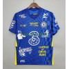 Maillot de Supporter Chelsea Graffiti Domicile 2021-22 Pour Homme